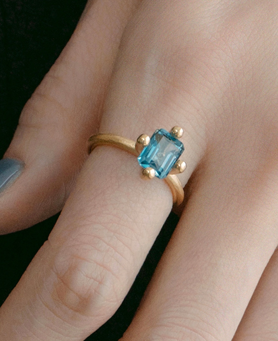 Nebula Ring - Gold vermeil ver.